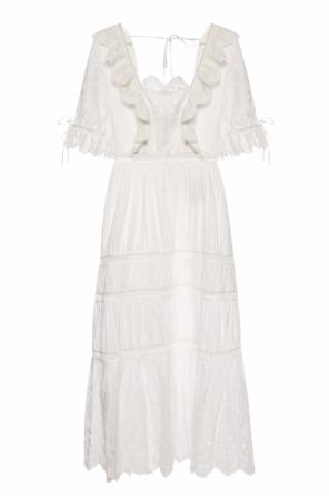 Long dress with decorative inserts, zdjęcie 1 Long dress with decorative inserts od Self Portrait